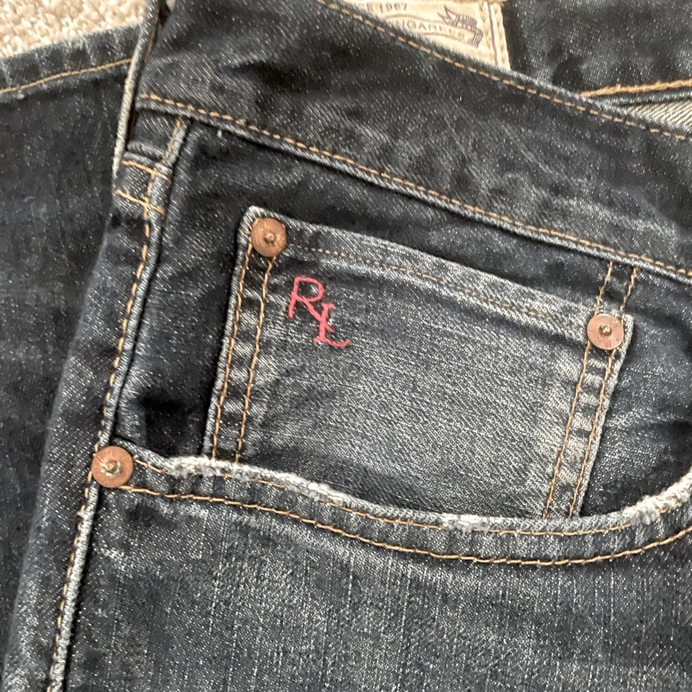 Ralph Lauren POLO - Hampton Relaxed Straight Jean , 40/32